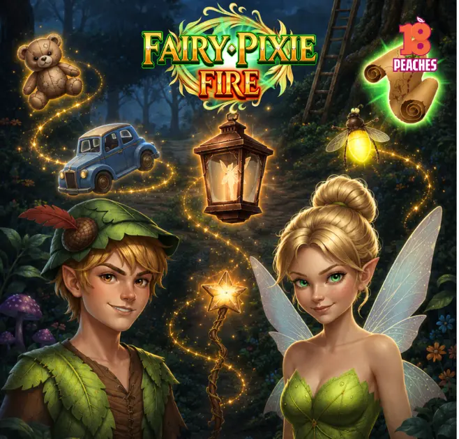 18Peaches - Fairy Pixie Fire Slot