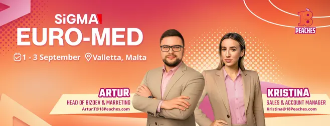 18Peaches at SiGMA Euro-Med